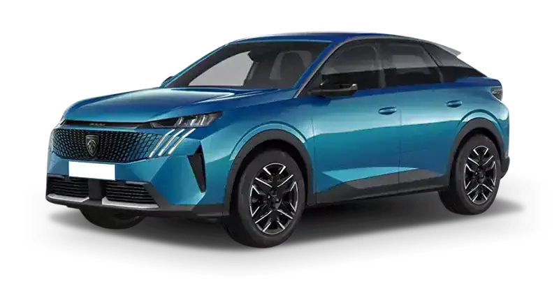 Renting Coches Peugeot 3008-1.2 107KW Allure EDCS6 Azul Obsession