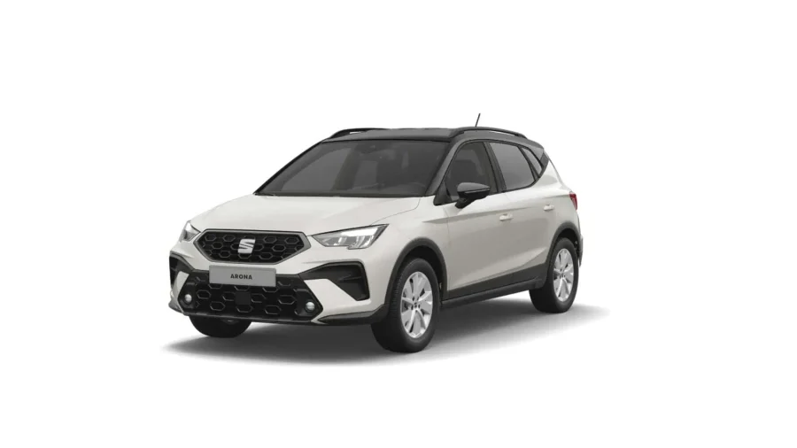 Renting Coches Seat Arona 1.0 TSI Start & Stop Style+ Blanco / Techo Negro