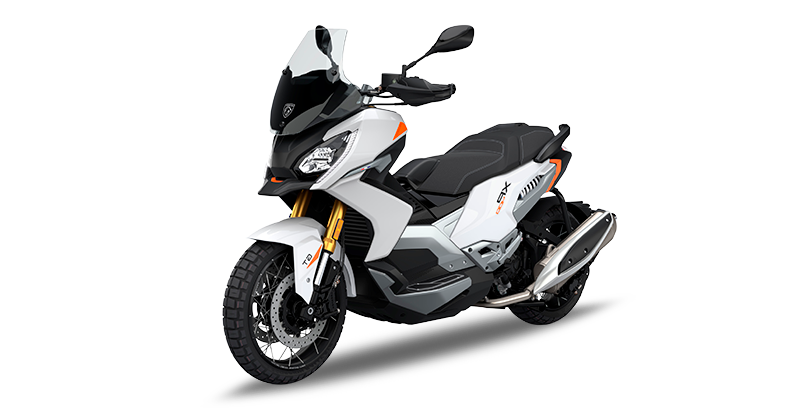 Renting Motos -400 GT White
