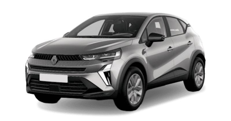 Renting Coches Renault Captur-evolut TCe 103kW EDC mild hyb. Gris Casiopea, Blanco Nacarado
