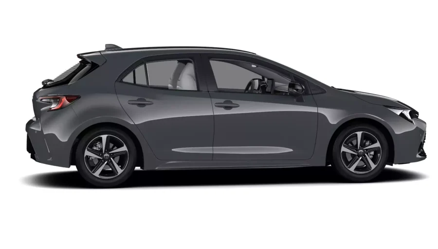 Renting Coches Toyota Corolla Hybrid 140 e-CVT 5P Active Gris Trueno