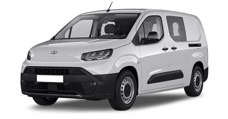 Renting Coches Toyota Proace City Combi 1.5D 75Kw 6MT N1 L2 GX Plus Blanco Polar