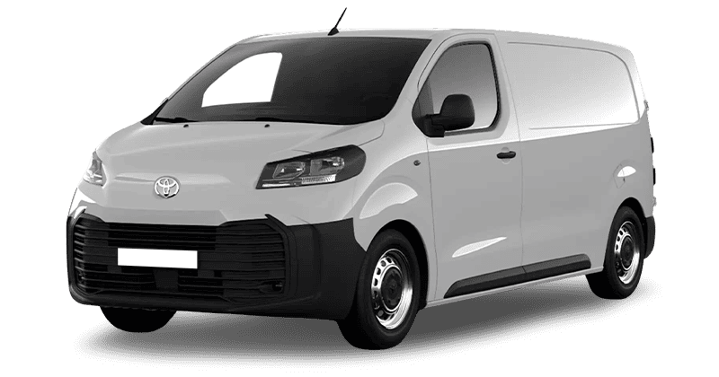 Renting Coches Toyota Proace-VAN L1 GX 1.5D 89 kW 120CV 6MT Blanco Polar