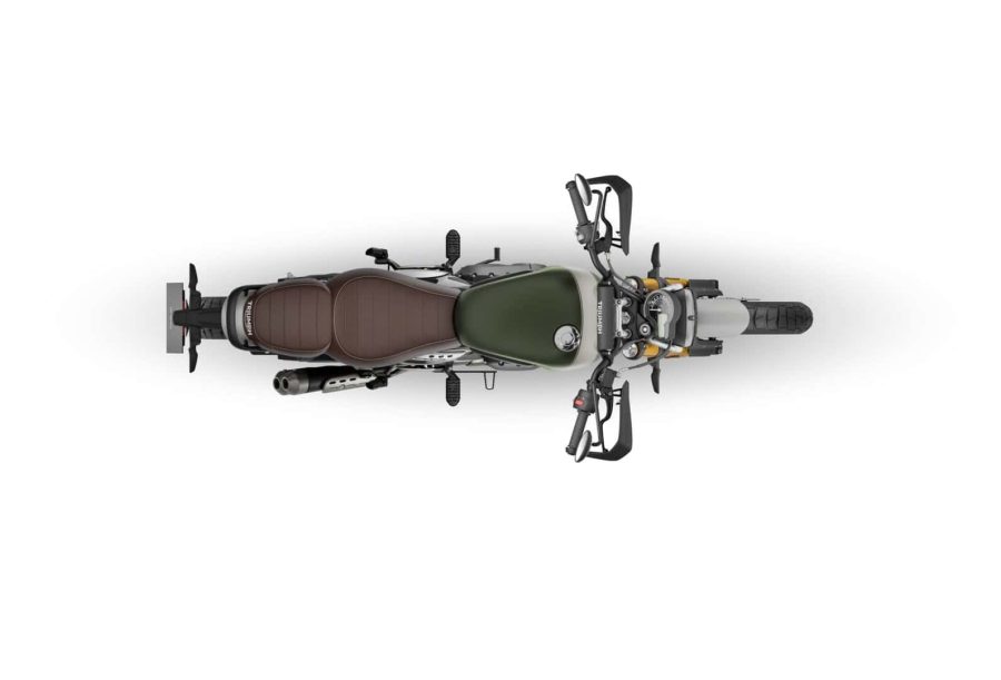 Renting Motos Triumph Scrambler 400 X Green