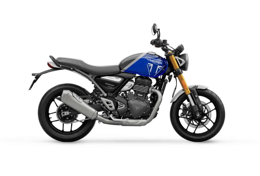Renting Motos Triumph Speed 400 Blue
