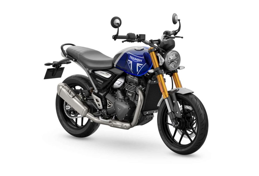 Renting Motos Triumph Speed 400 Blue