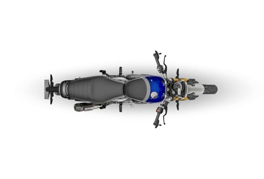 Renting Motos Triumph Speed 400 Blue