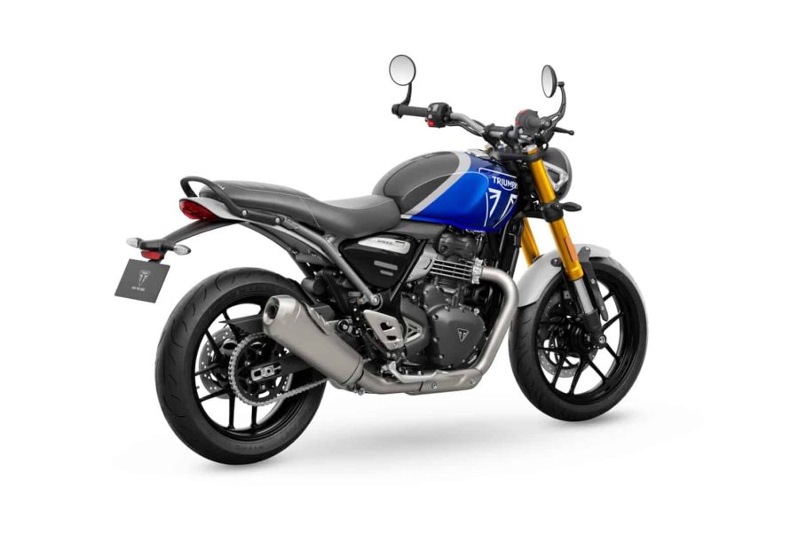 Renting Motos Triumph Speed 400 Blue
