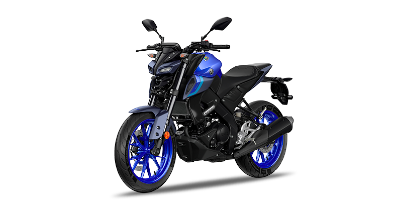 Renting Motos -125 Icon Blue, Ice Storm, Tech Black