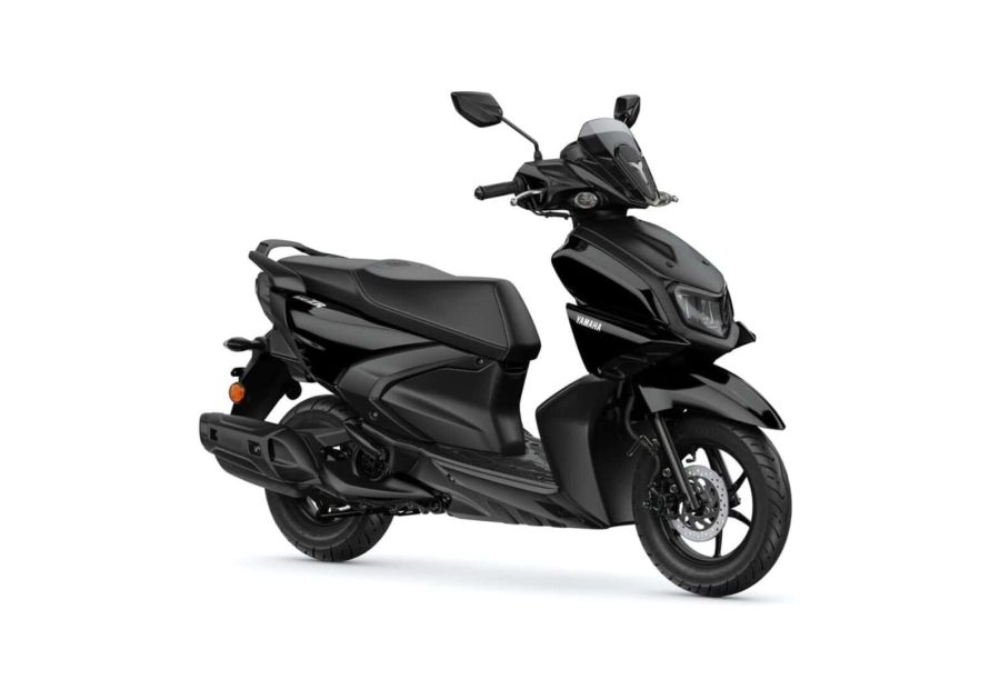 Renting Motos Yamaha RayZR 125 Midnight Black, Matt Cyan