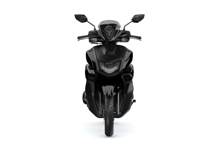 Renting Motos Yamaha RayZR 125 Midnight Black, Matt Cyan