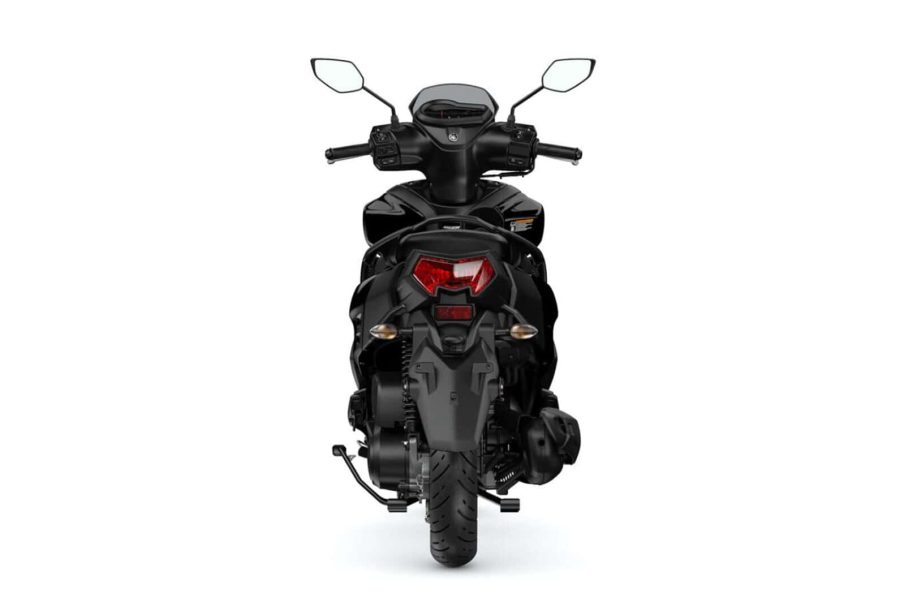 Renting Motos Yamaha RayZR 125 Midnight Black, Matt Cyan