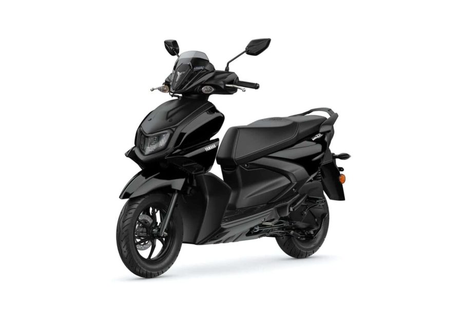 Renting Motos Yamaha RayZR 125 Midnight Black, Matt Cyan