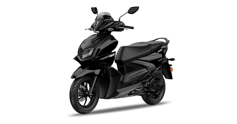 Renting Motos -125 Midnight Black, Matt Cyan