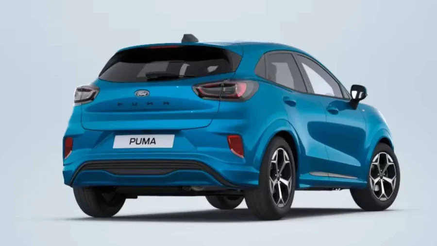 Renting Coches Ford Puma 1.0 EcoBoost MHEV ST-Line Azul Digital Aqua