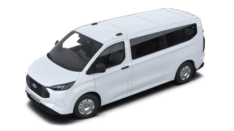 Renting Coches Ford Transit Custom Kombi 2.5 Duratec PHEV 340 L2 Auto. Trend Blanco