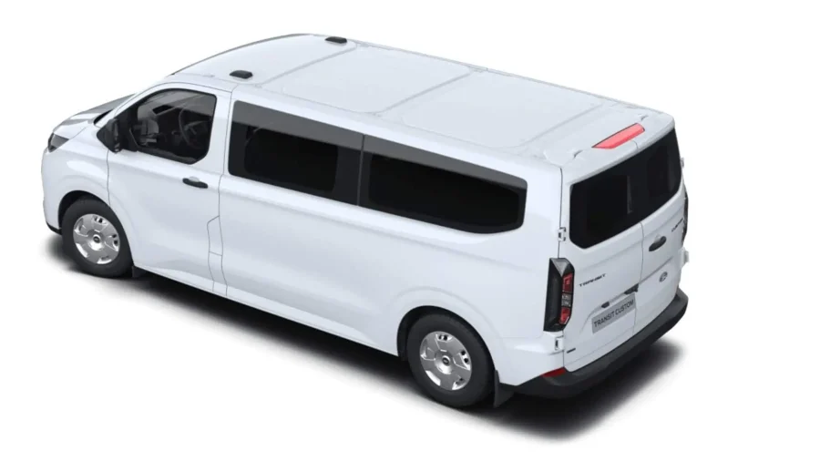 Renting Coches Ford Transit Custom Kombi 2.5 Duratec PHEV 340 L2 Auto. Trend Blanco