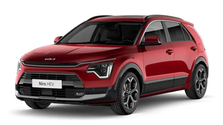 Renting Coches Kia Niro 1.6 GDi HEV Concept Runway Red
