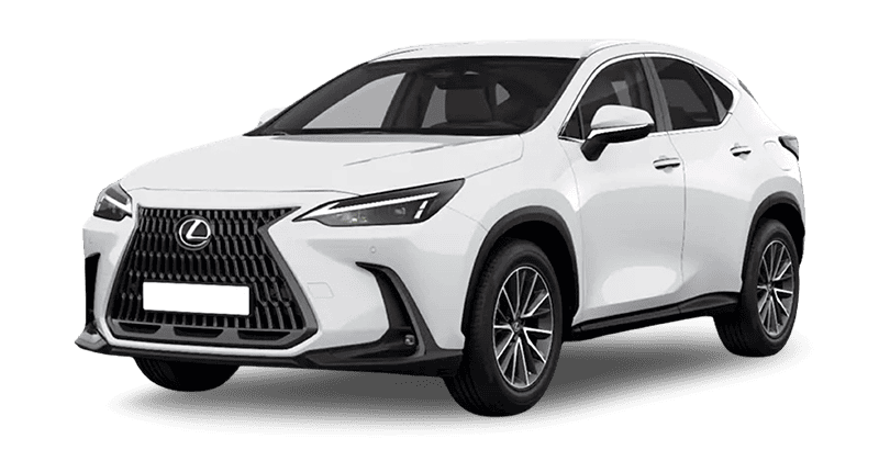 Renting Coches Lexus NX-PHEV 450h+ Premium+ 4WD Blanco Nova, Titanium, Gris Berlín, Verde Oliva, Negro Graphite, Rojo Sonic