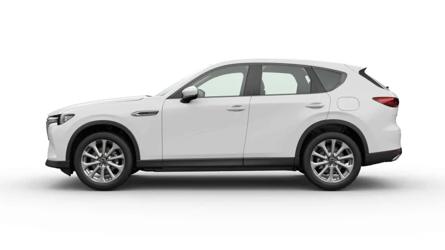 Renting Coches Mazda CX-60 3.3 e-Skyactiv D MHEV 147kW 8AT RWD Exclusive Line Artic White