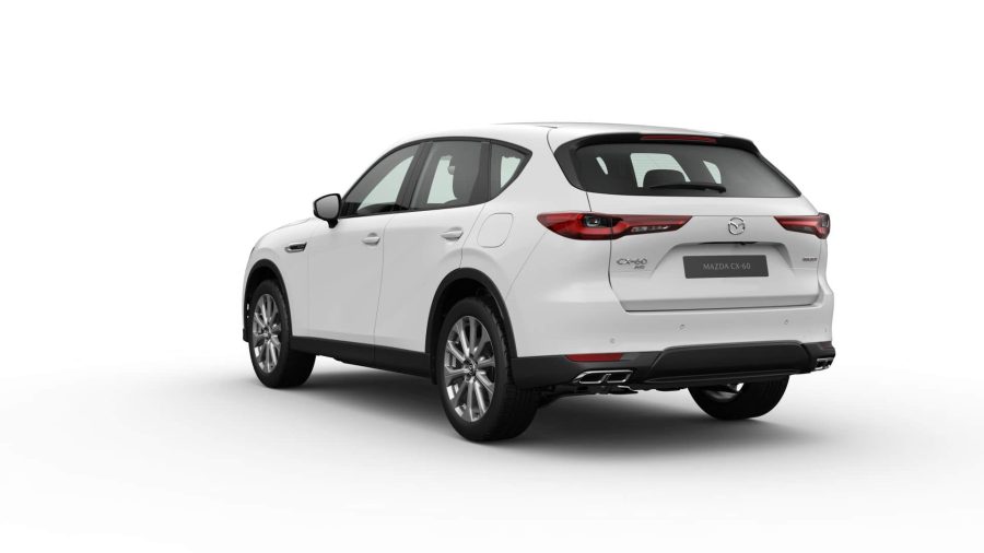 Renting Coches Mazda CX-60 2.5 e-SKYACTIV PHEV 8AT AWD Exclusive-line Artic White