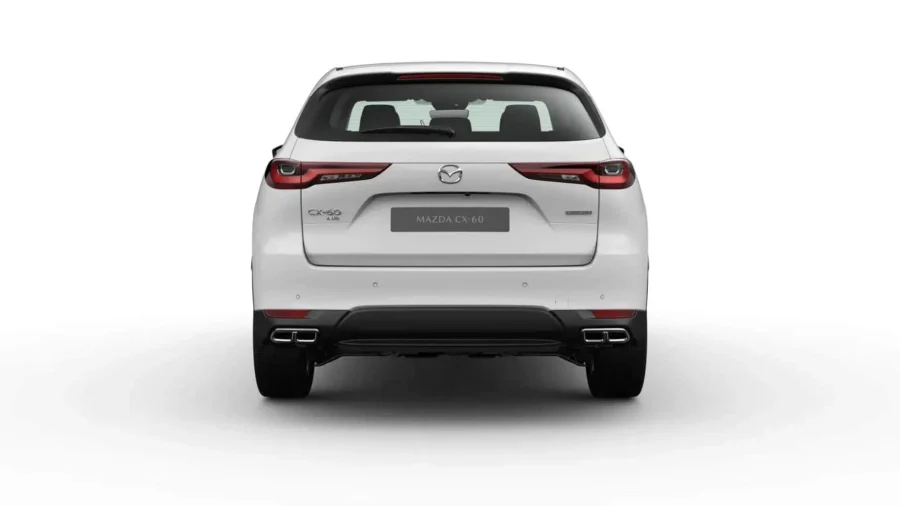 Renting Coches Mazda CX-60 3.3 e-Skyactiv D MHEV 147kW 8AT RWD Exclusive Line Artic White