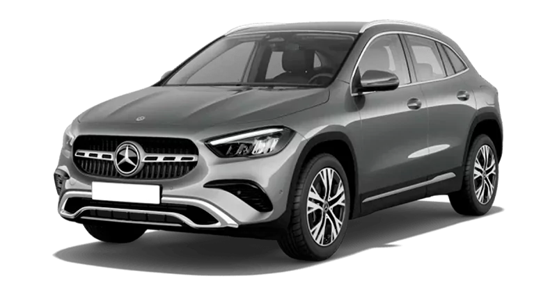 Renting Coches Mercedes Benz GLA-200d Gris Montaña, Plata High-tech, Blanco Polar, Negro Cosmos