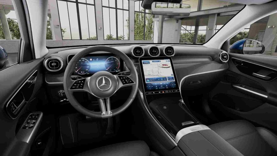Renting Coches Mercedes Benz GLC COUPE 300e 4MATIC Negro Obsidiana