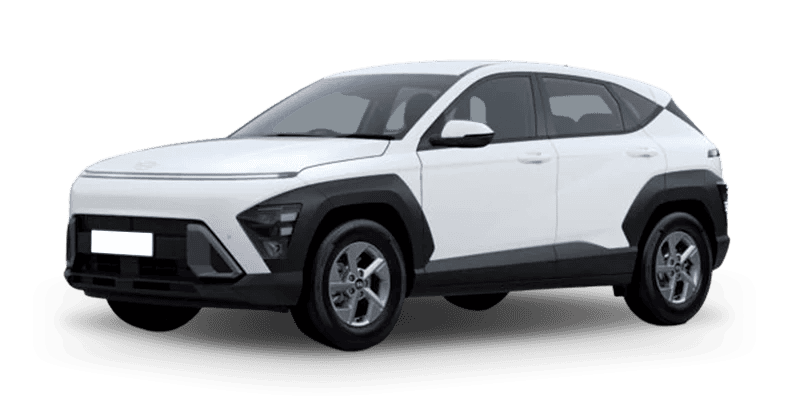 Renting Coches Hyundai Kona-1.0T Maxx 4×2 Atlas White