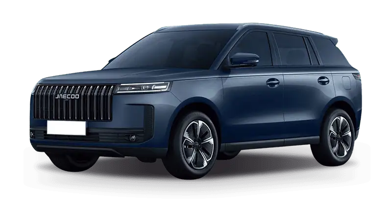 Renting Coches Jaecoo 5-1.5 TGDI HEV Exclusive Azul Indigo, Blanco Aura, Negro Crystal Black, Gris Antracita, Verde Posidonia
