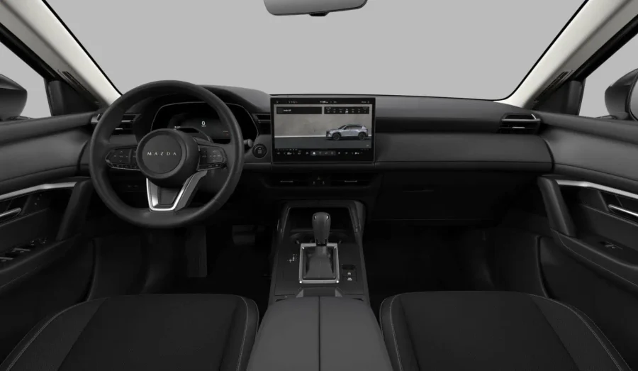 Renting Coches Mazda CX-5 2.5 e-Skyactiv-G MHEV FWD Aut. Centre-Line Machine Gray, Soul Red Crystal