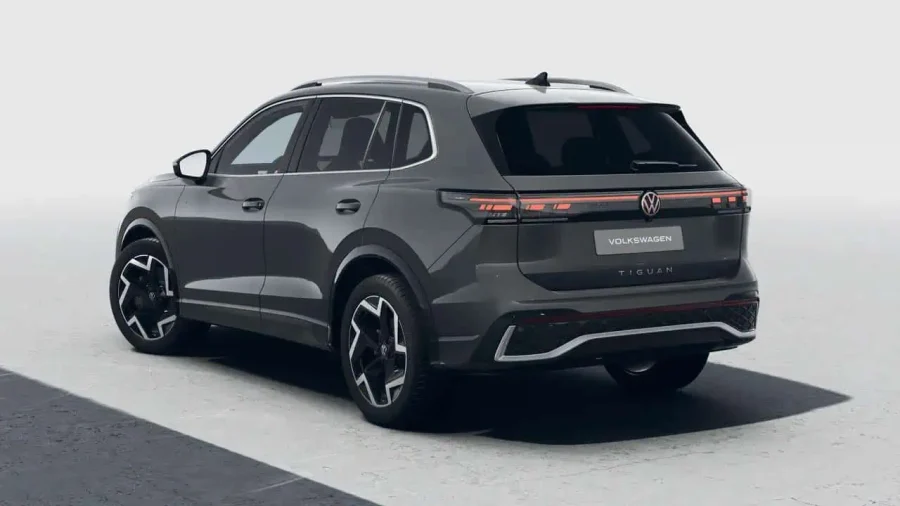 Renting Coches Volkswagen Tiguan 2.0 TDI DSG R-Line Gris Delfin