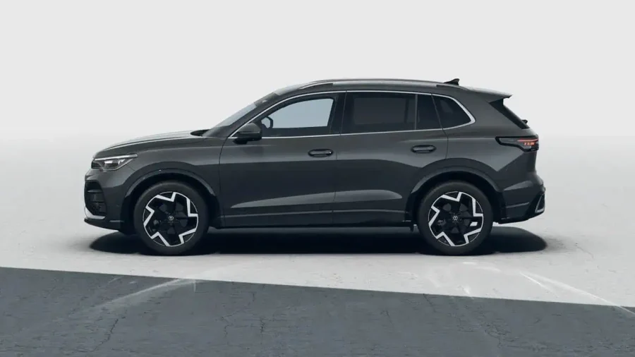 Renting Coches Volkswagen Tiguan 2.0 TDI DSG R-Line Gris Delfin