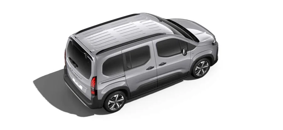 Renting Coches Peugeot Rifter BlueHDi S&S EAT8 Standard GT Gris Artense, Kiama Blue, Blanco Kaolín, Negro Perla Nera, Sirkka Green