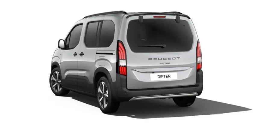 Renting Coches Peugeot Rifter BlueHDi S&S EAT8 Standard GT Gris Artense, Kiama Blue, Blanco Kaolín, Negro Perla Nera, Sirkka Green