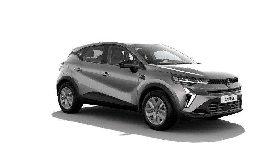 Renting Coches Renault Captur evolut TCe 103kW EDC mild hyb. Gris Casiopea, Blanco Nacarado