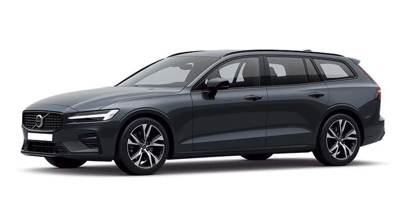 Renting Coches Volvo V60-2.0 B4 G MHEV Plus Dark Auto Denim Blue