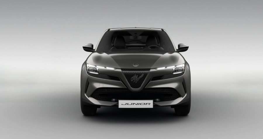 Renting Coches Alfa Romeo Junior Ibrida TI 1.2 VGT Gris arese