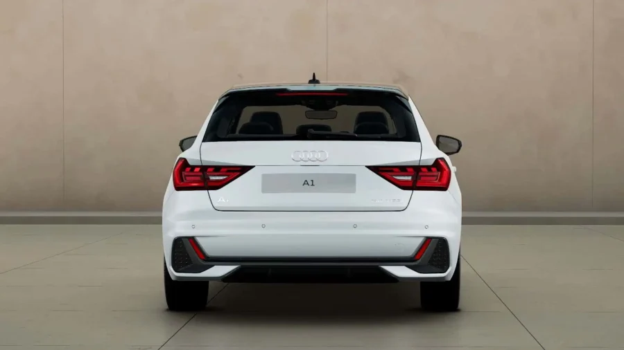 Renting Coches Audi A1 Sportback 30 TFSI S tronic Adrenalin Blanco Glaciar / Techo Negro