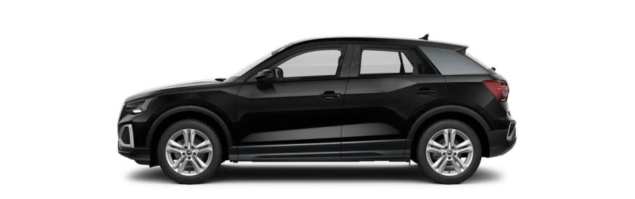 Renting Coches Audi Q2 30 TFSi Advanced Negro Brillante