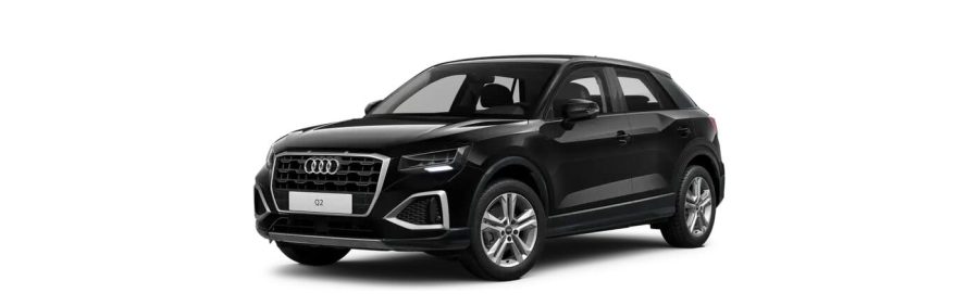 Renting Coches Audi Q2 30 TFSi Advanced Negro Brillante