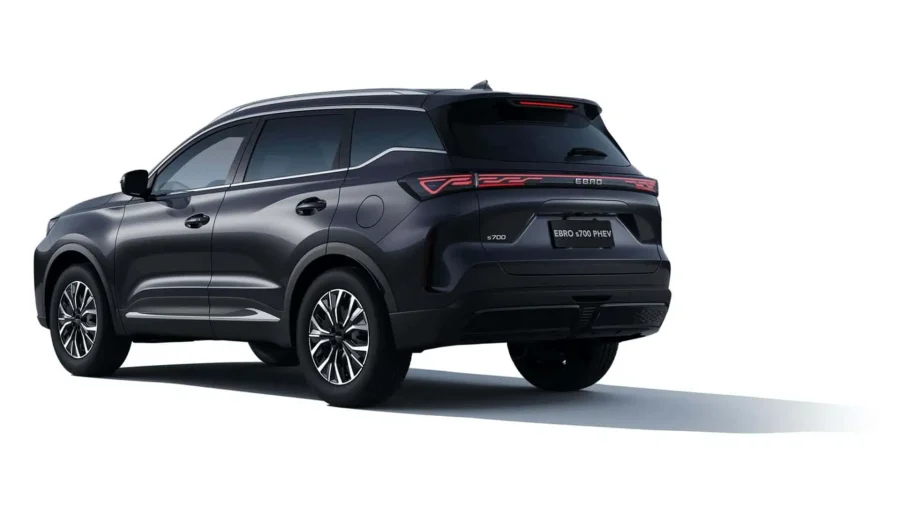Renting Coches Ebro S700 1.5 TGDI PHEV 1DHT Luxury Gris Phantom
