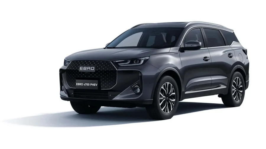 Renting Coches Ebro S700 1.5 TGDI PHEV 1DHT Luxury Gris Phantom