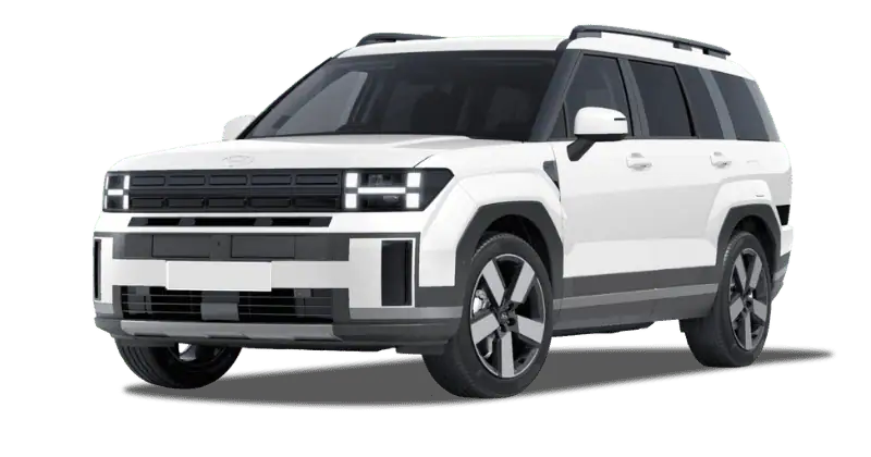 Renting Coches Hyundai Santa Fe 1.6 TGDi PHEV 4X4 AT Style Creamy White