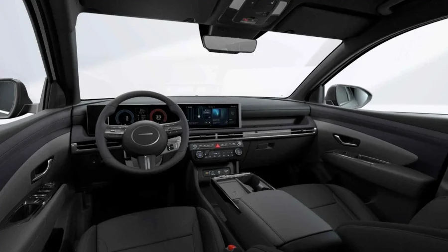 Renting Coches Hyundai Tucson 1.6D 48V DT Black Line Atlas White