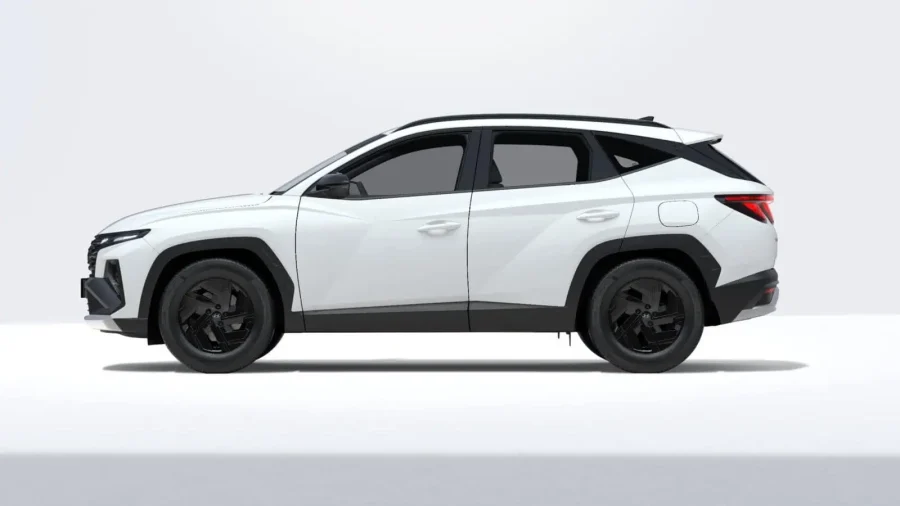 Renting Coches Hyundai Tucson 1.6D 48V DT Black Line Atlas White
