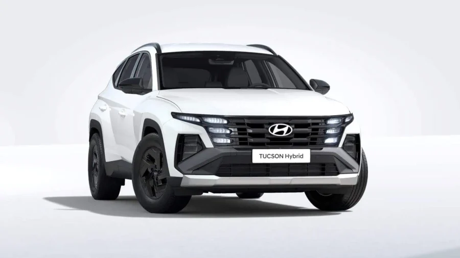 Renting Coches Hyundai Tucson 1.6D 48V DT Black Line Atlas White
