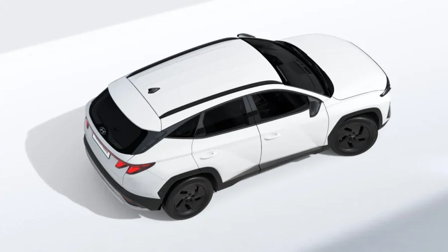 Renting Coches Hyundai Tucson 1.6D 48V DT Black Line Atlas White