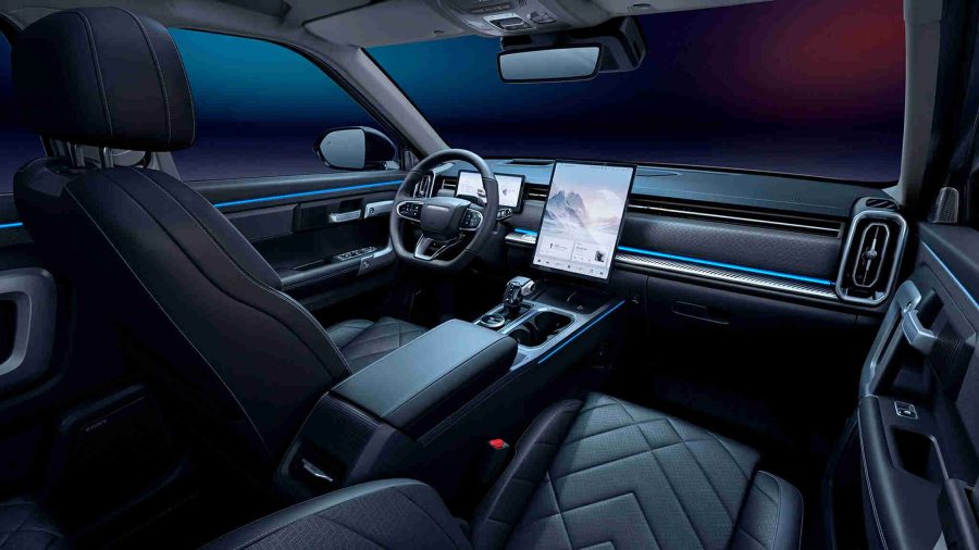 Renting Coches Jaecoo 7 1.5 TGDi HEV Exclusive Plata Moonlight, Negro, Blanco, Gris Artemis