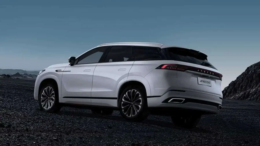 Renting Coches Jaecoo 8 Exclusive Blanco Aura, Gris Artemis, Crystal Black